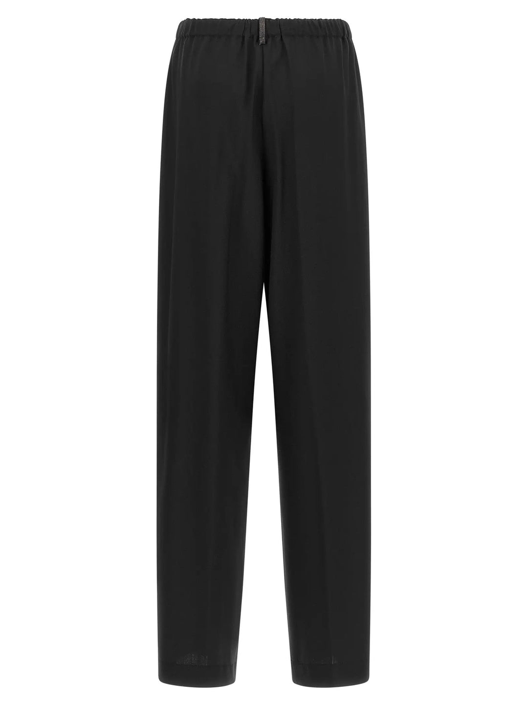 Fabiana Filippi Sample Sale | Fabiana Filippi Black Virgin Wool Casual Pants - | Designer outlet