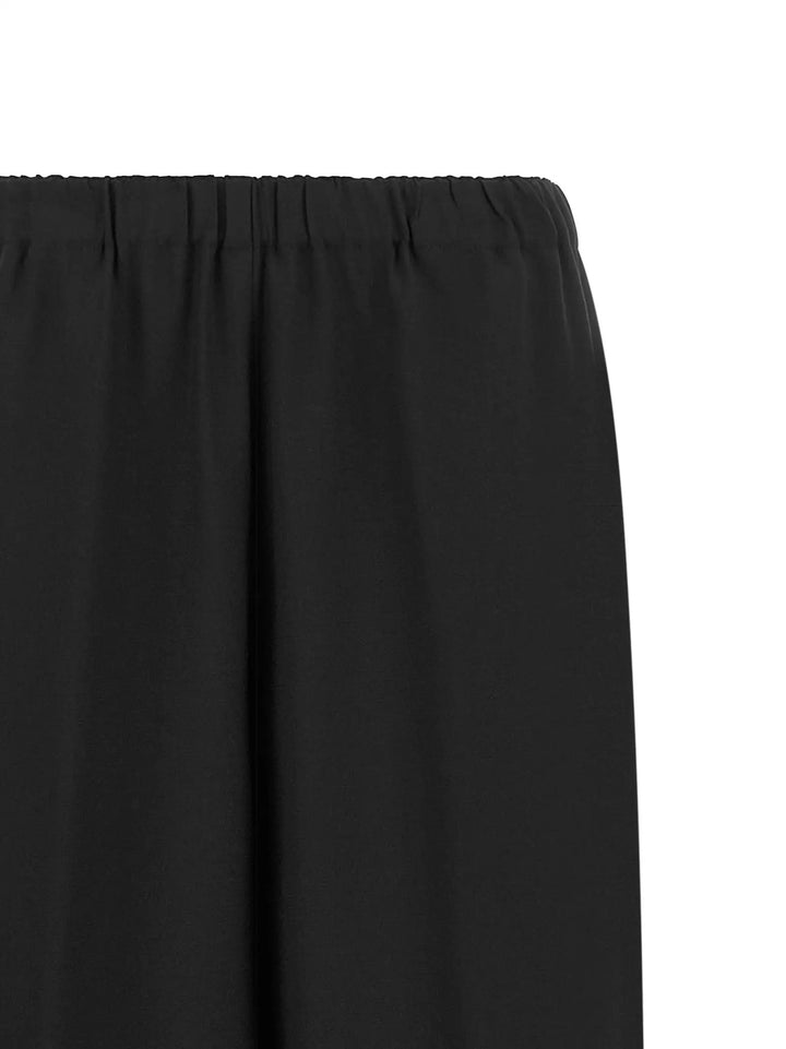 Fabiana Filippi Sample Sale | Fabiana Filippi Black Virgin Wool Casual Pants - | Designer outlet