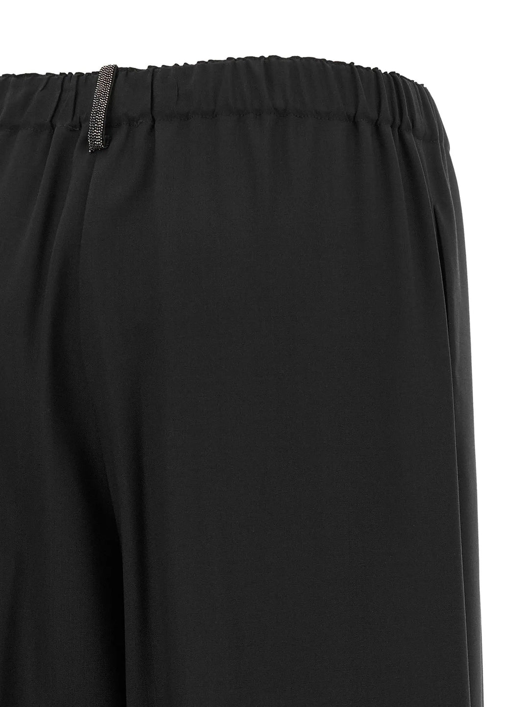 Fabiana Filippi Sample Sale | Fabiana Filippi Black Virgin Wool Casual Pants - | Designer outlet
