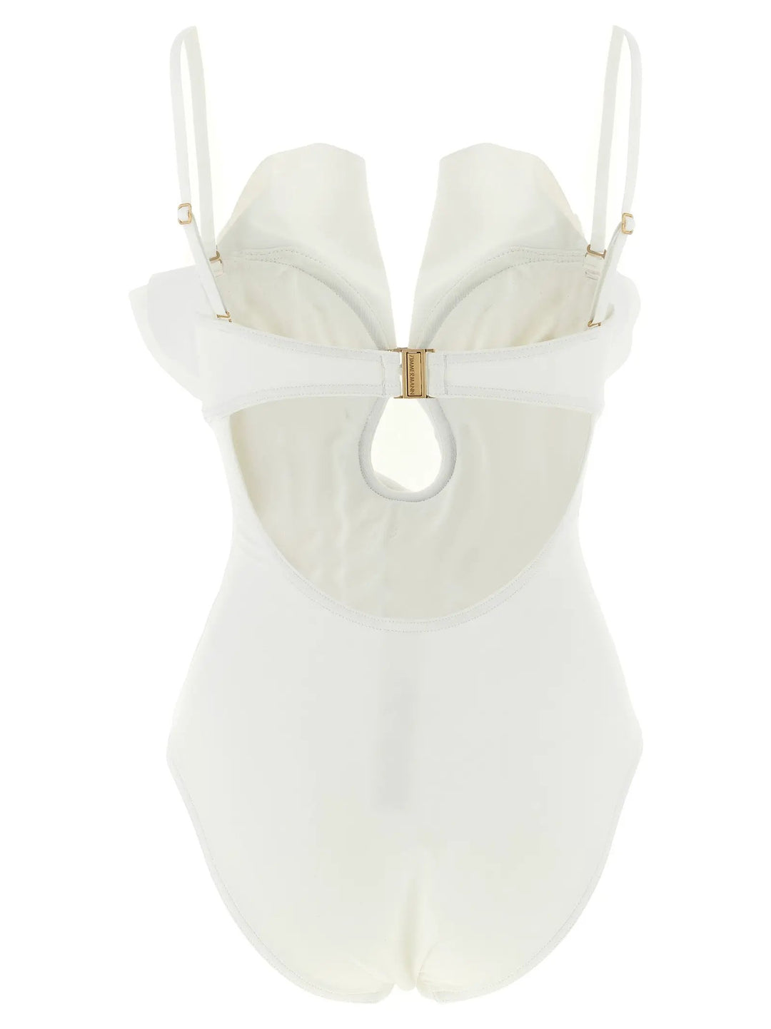 Zimmermann Sample Sale | Zimmermann White Polyamide One-Piece Swimsuit - | Designer outlet