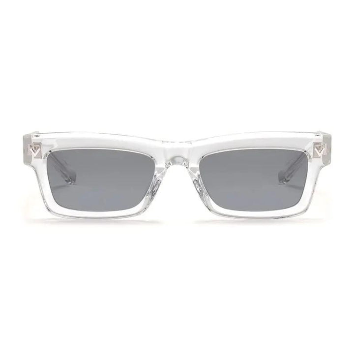 Valentino Sample Sale | Valentino Sunglasses Rectangle Full Rim, Transparent Frame And Grey Lens Vls-134C - Sunglasses | Designer outlet