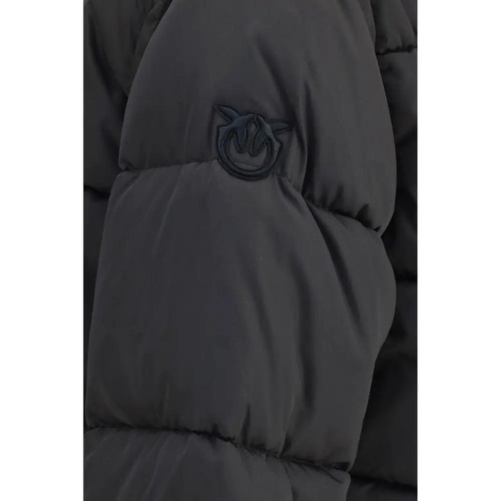 PINKO Brown Goose Down Full-Length Jacket
