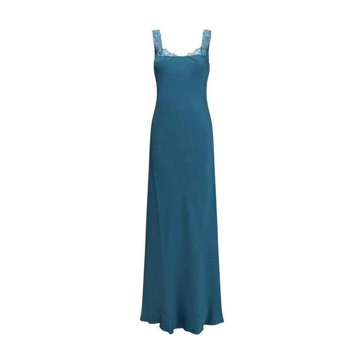 Forte_Forte Blue Acetate Long Dress