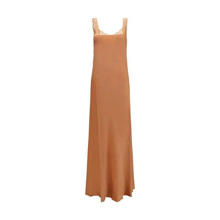 Forte_Forte Beige Acetate Long Dress
