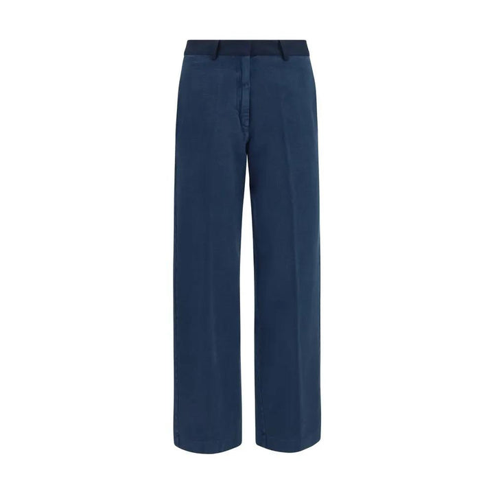 Forte_Forte Blue Cotton Chino Pants