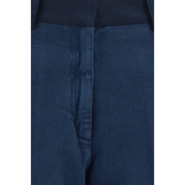 Forte_Forte Blue Cotton Chino Pants