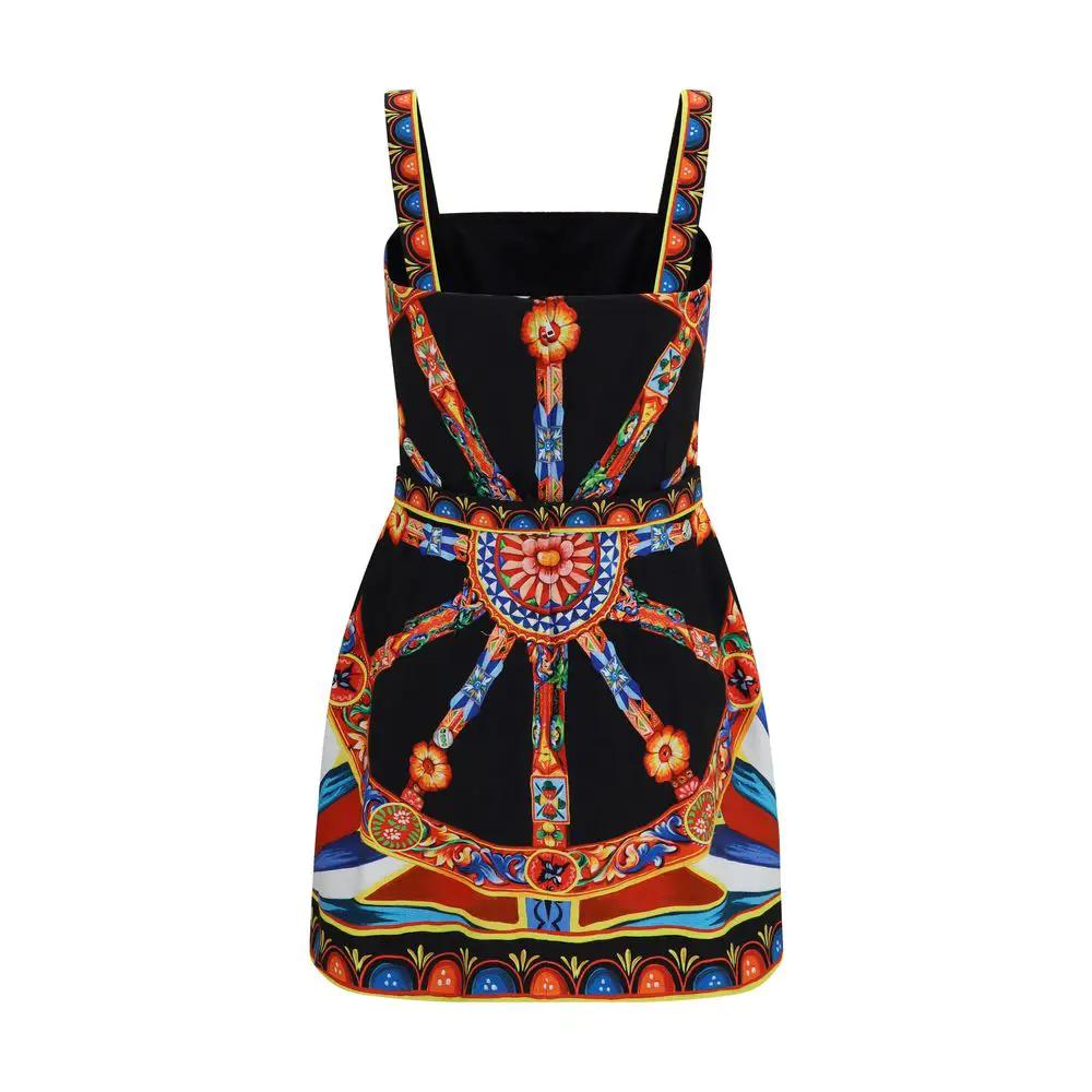 Dolce & Gabbana Sample Sale | Dolce & Gabbana Multicolor Cotton Casual Dress - | Designer outlet
