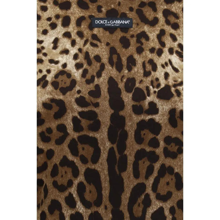 Dolce &amp; Gabbana Beige Cotton T-Shirt