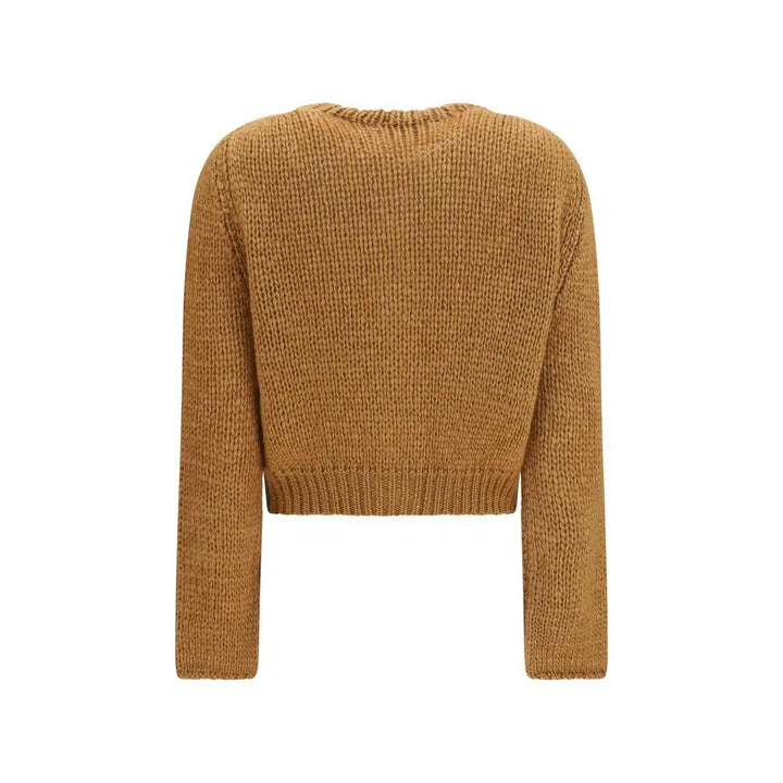 Forte_Forte Sample Sale | Forte_Forte Brown Silk Cardigan - | Designer outlet