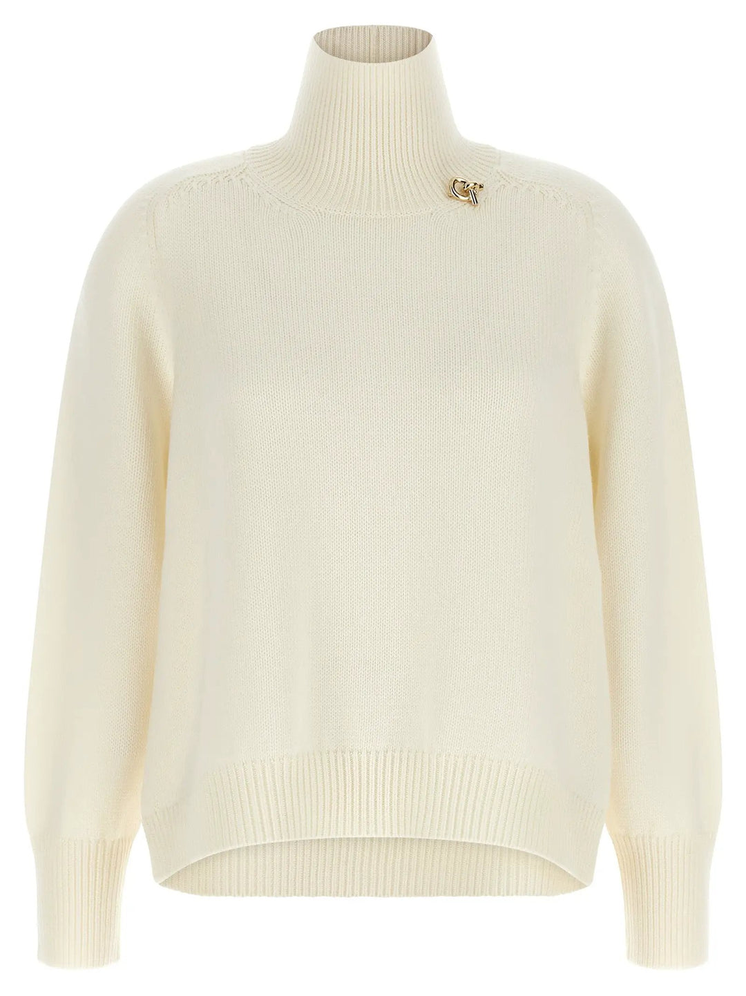 Fabiana Filippi Sample Sale | Fabiana Filippi White Virgin Wool Cardigan - | Designer outlet