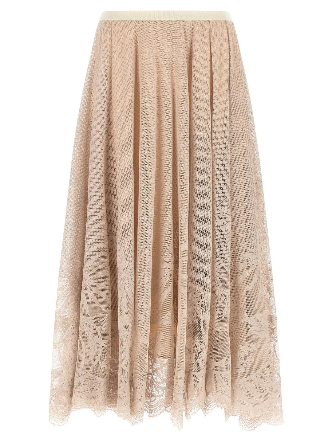 Fabiana Filippi Sample Sale | Fabiana Filippi Multicolor Cotton Midi Skirt - | Designer outlet