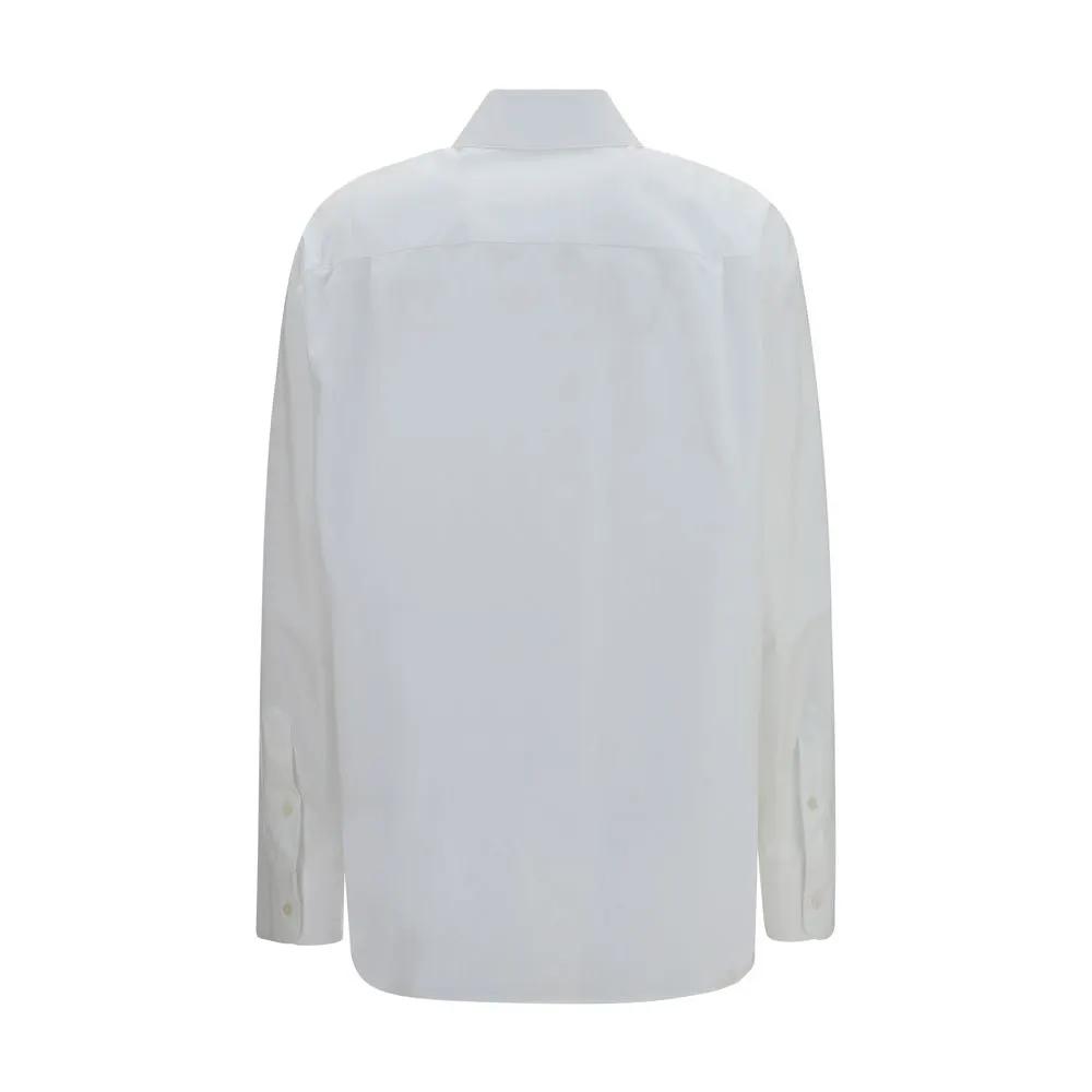 Dolce &amp; Gabbana White Cotton Dress Shirt
