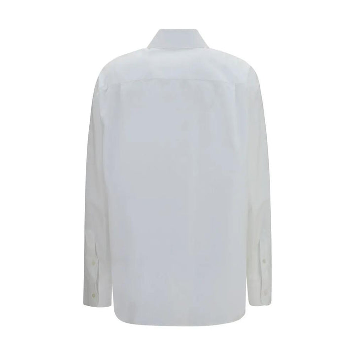 Dolce &amp; Gabbana White Cotton Dress Shirt