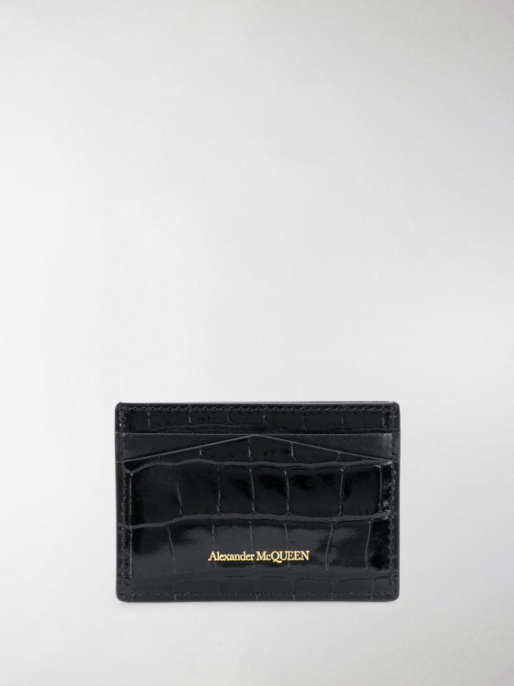 Alexander McQueen Wallets Black