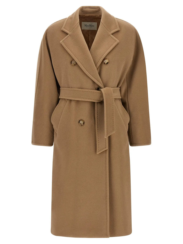 Max Mara Sample Sale | Max Mara Beige Virgin Wool Coat - | Designer outlet