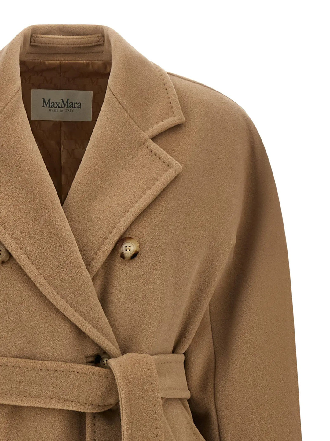 Max Mara Sample Sale | Max Mara Beige Virgin Wool Coat - | Designer outlet