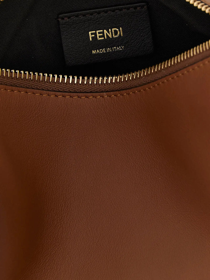 Fendi Sample Sale | Fendi Brown Calfskin Handbag - | Designer outlet