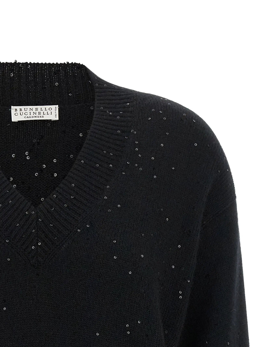 Brunello Cucinelli Sample Sale | Brunello Cucinelli Black Cashmere Cardigan - | Designer outlet
