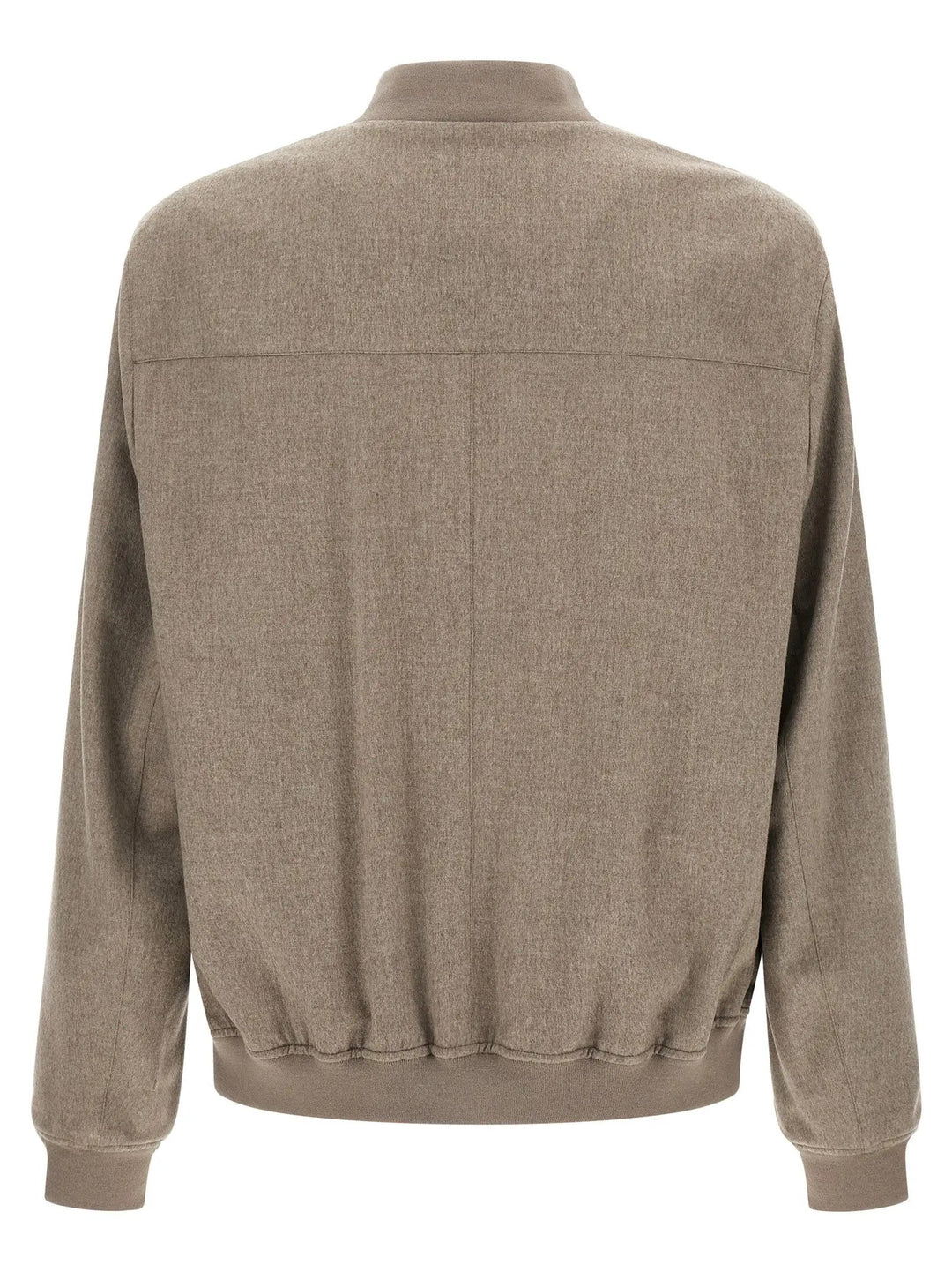Brunello Cucinelli Sample Sale | Brunello Cucinelli Gray Cashmere Bomber - | Designer outlet
