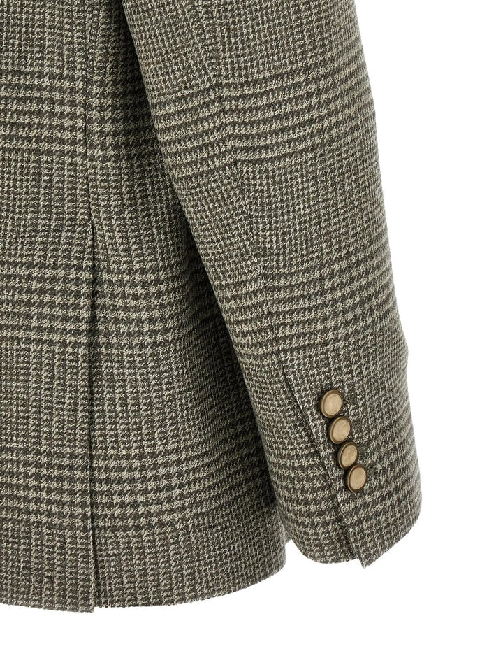 Brunello Cucinelli Sample Sale | Brunello Cucinelli Bicolor Wool Blazer - | Designer outlet