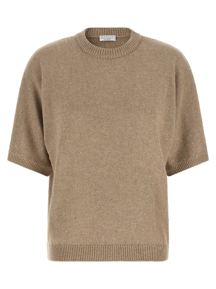 Brunello Cucinelli Sample Sale | Brunello Cucinelli Beige Cashmere Cardigan - | Designer outlet