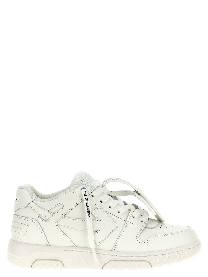 Off-White Sample Sale | Off-White White Calfskin Low Top Sneakers - | Designer outlet