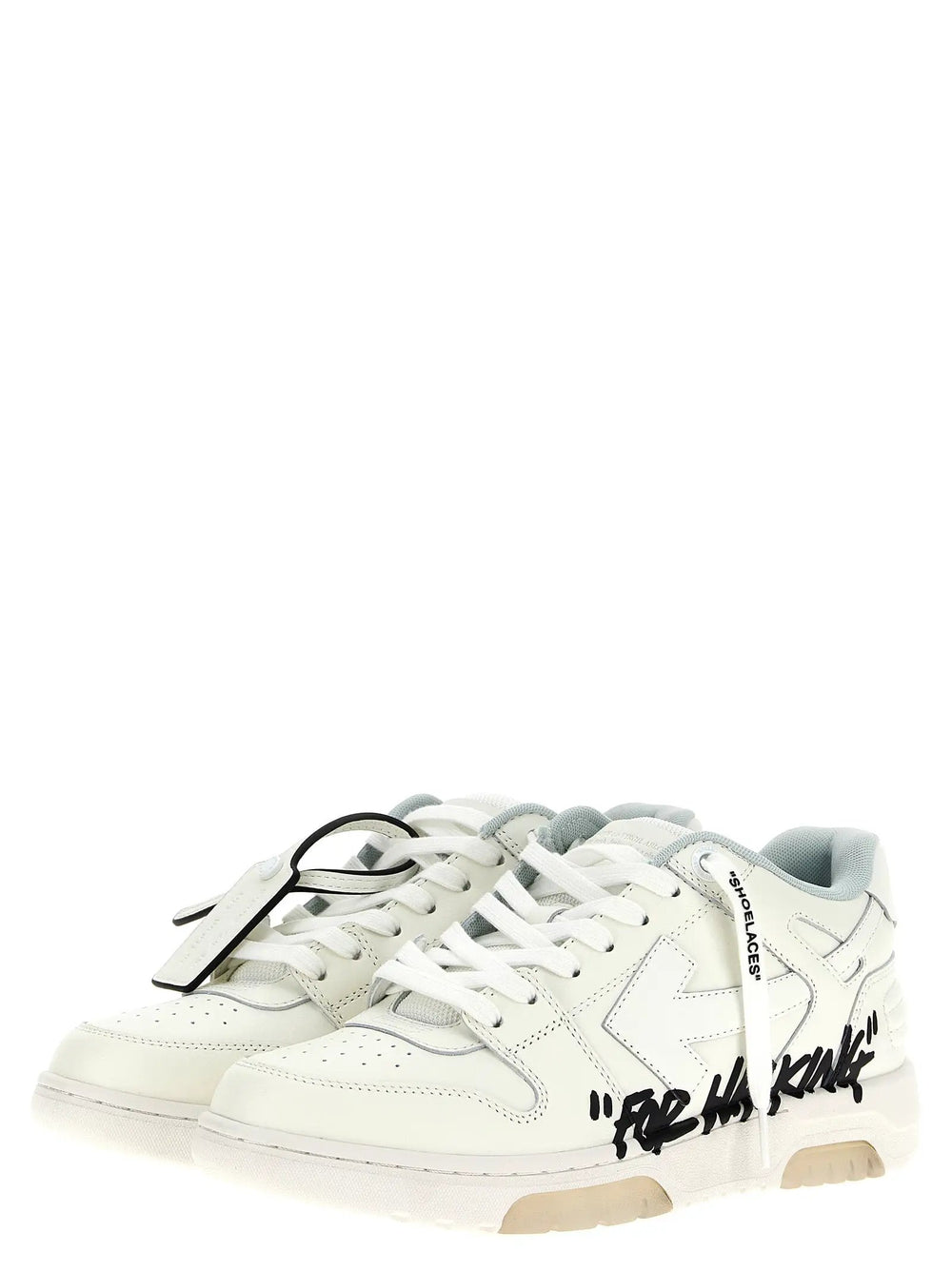 Off-White Sample Sale | Off-White Bicolor Bovine Leather Sneakers - | Designer outlet