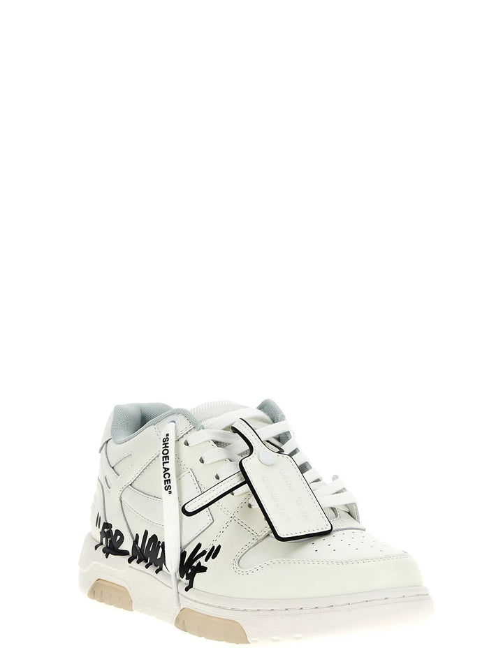 Off-White Sample Sale | Off-White Bicolor Bovine Leather Sneakers - | Designer outlet