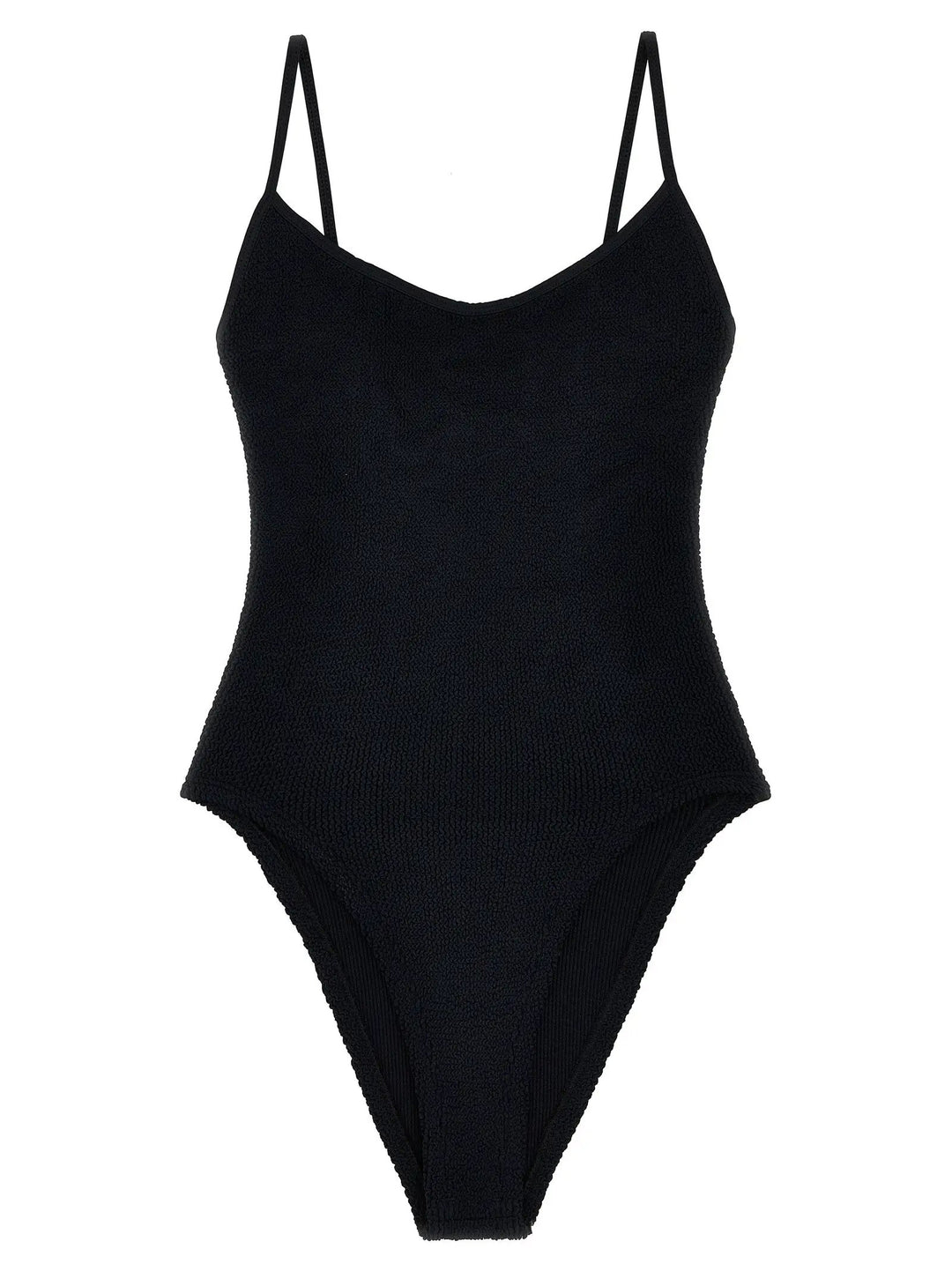 Hunza G Sample Sale | Hunza G Black Polyamide One-Piece Swimsuit - | Designer outlet