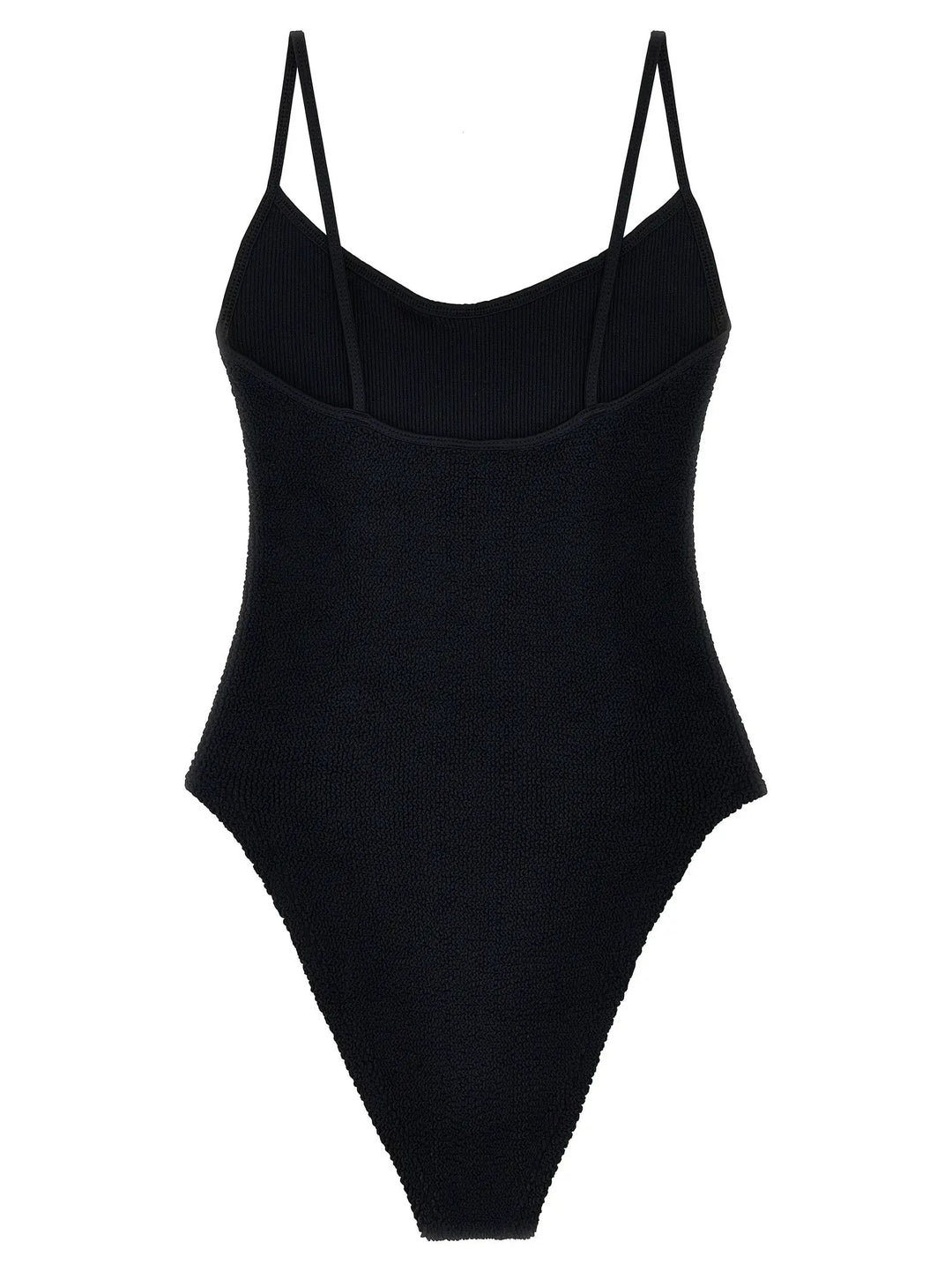 Hunza G Sample Sale | Hunza G Black Polyamide One-Piece Swimsuit - | Designer outlet