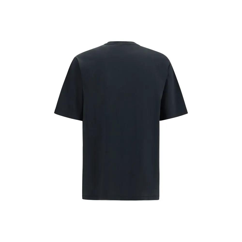 Dolce &amp; Gabbana Black Cotton T-Shirt