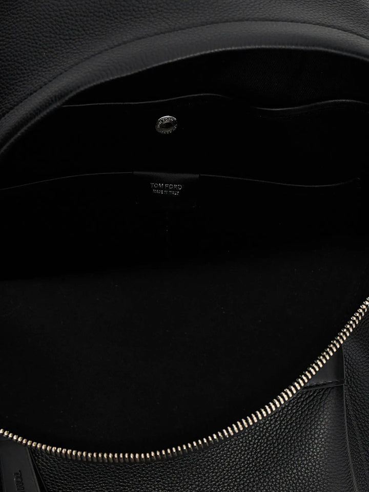 Tom Ford Sample Sale | Tom Ford Black Calfskin Backpack - | Designer outlet