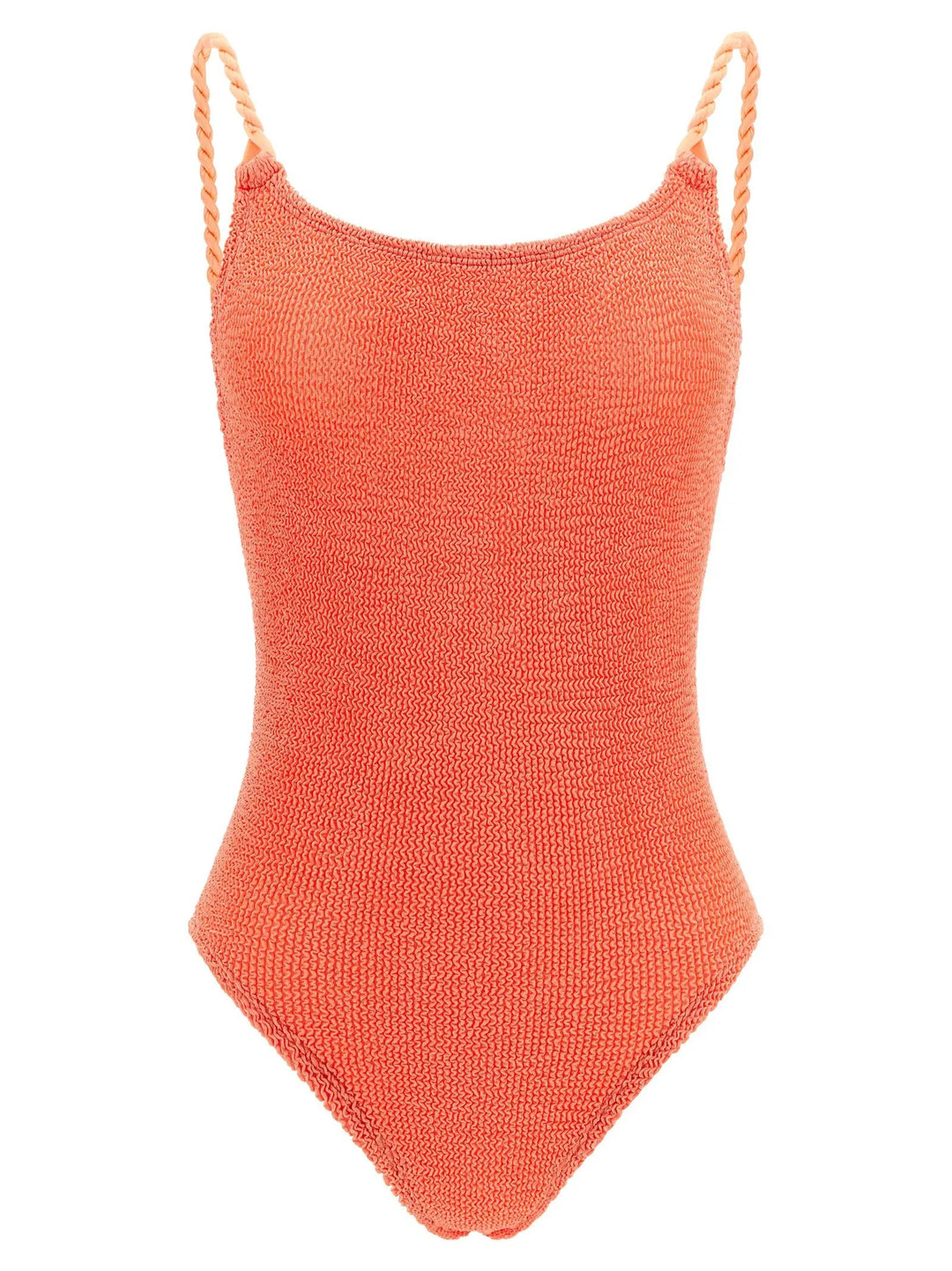 Hunza G Sample Sale | Hunza G Orange Polyamide One-Piece Swimsuit - | Designer outlet