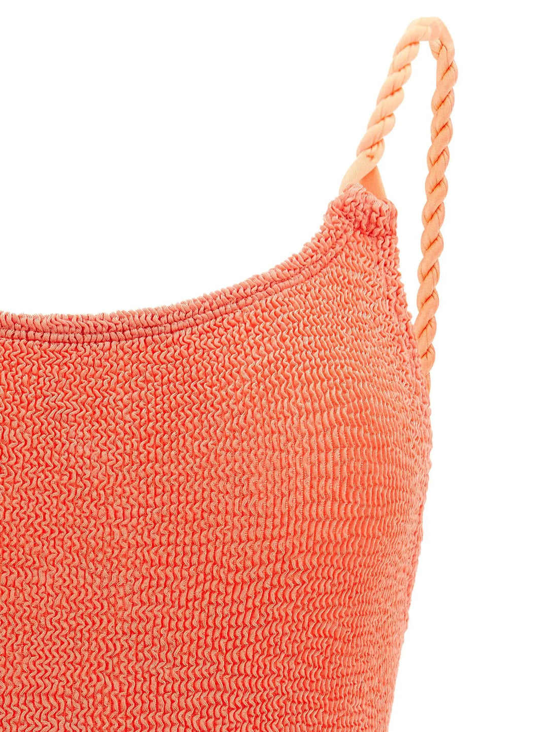 Hunza G Sample Sale | Hunza G Orange Polyamide One-Piece Swimsuit - | Designer outlet
