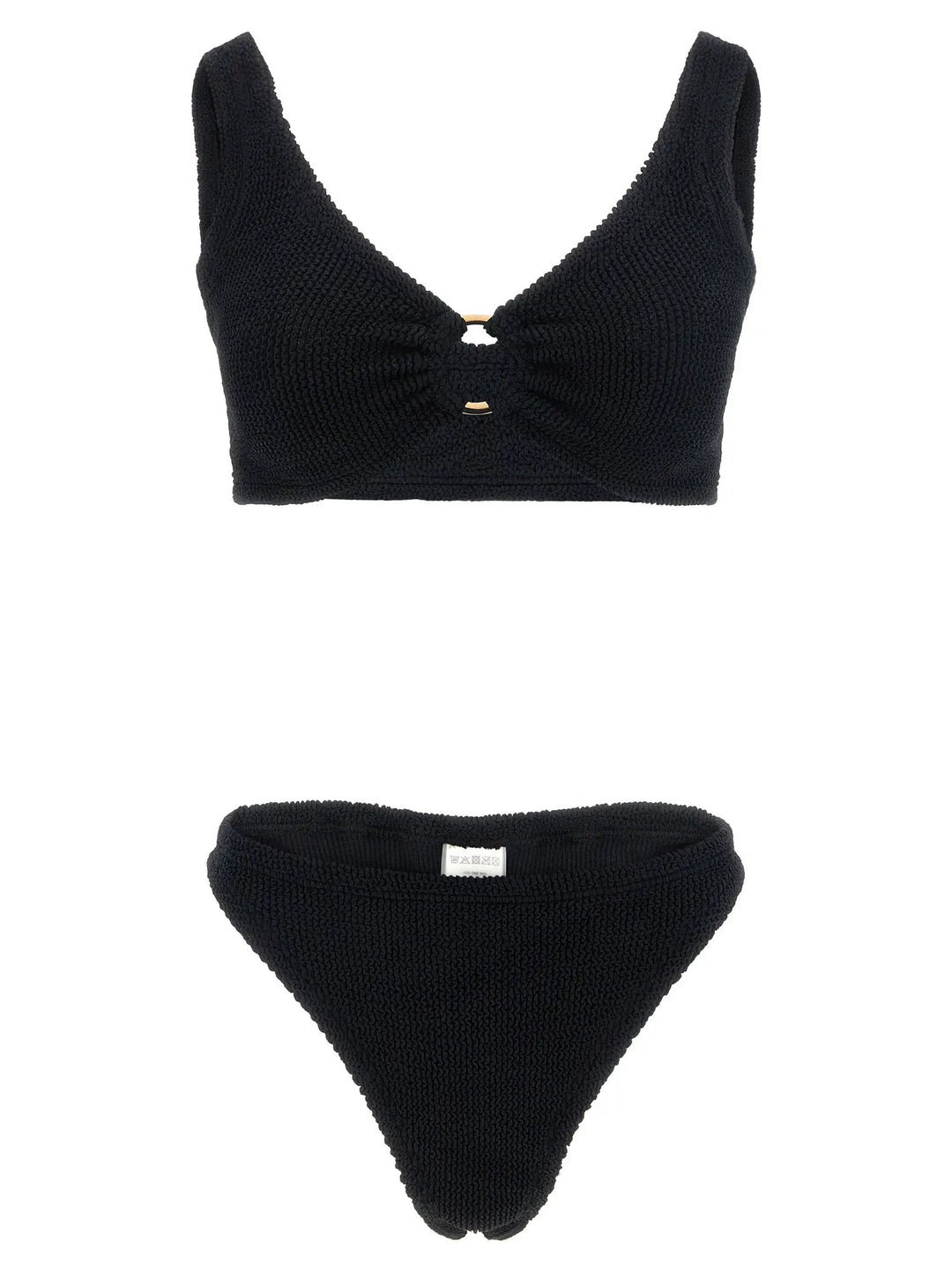 Hunza G Sample Sale | Hunza G Black Polyamide Bikini - | Designer outlet