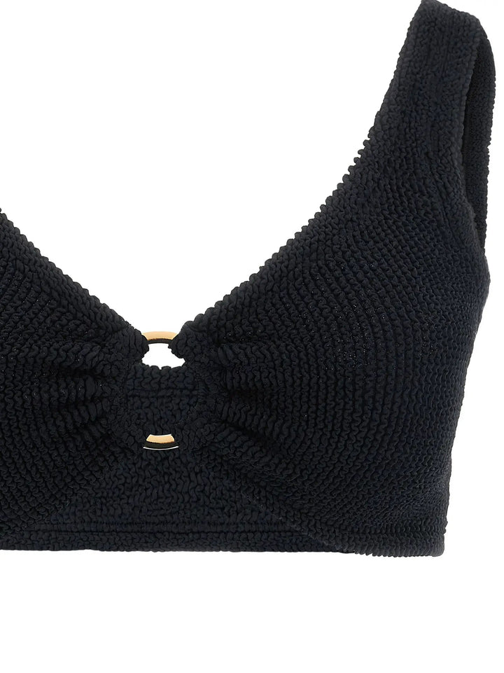 Hunza G Sample Sale | Hunza G Black Polyamide Bikini - | Designer outlet
