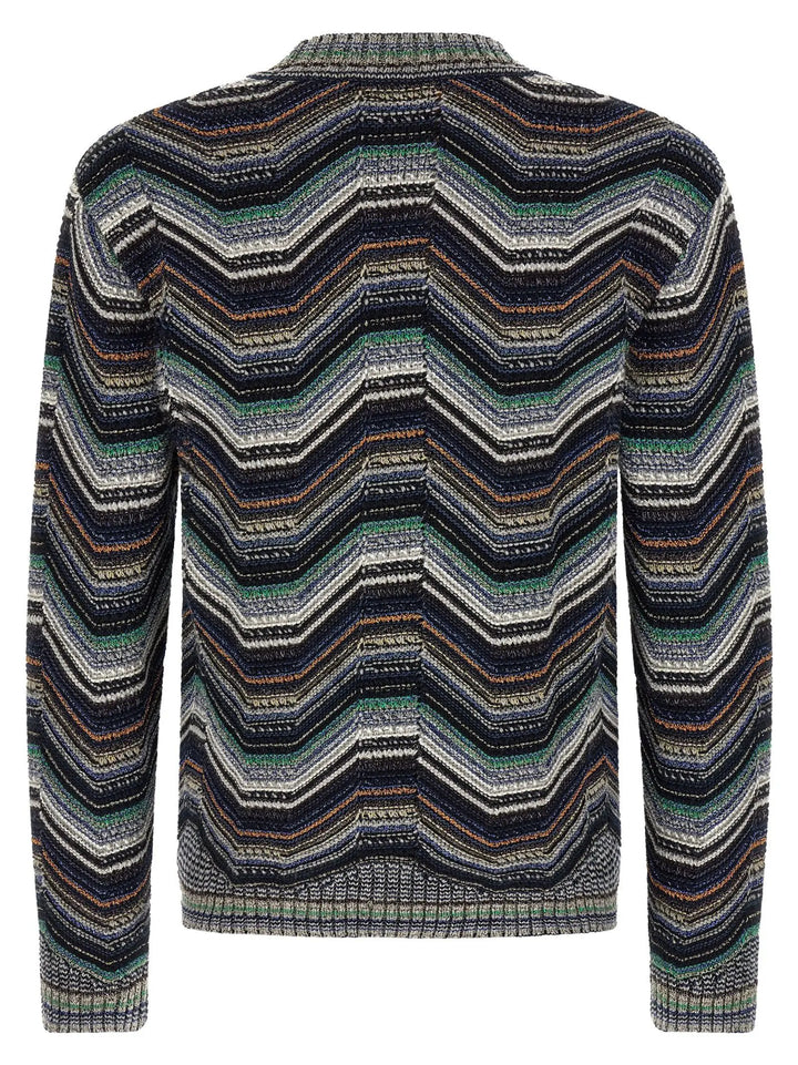 Missoni Sample Sale | Missoni Multicolor Wool Cardigan - | Designer outlet