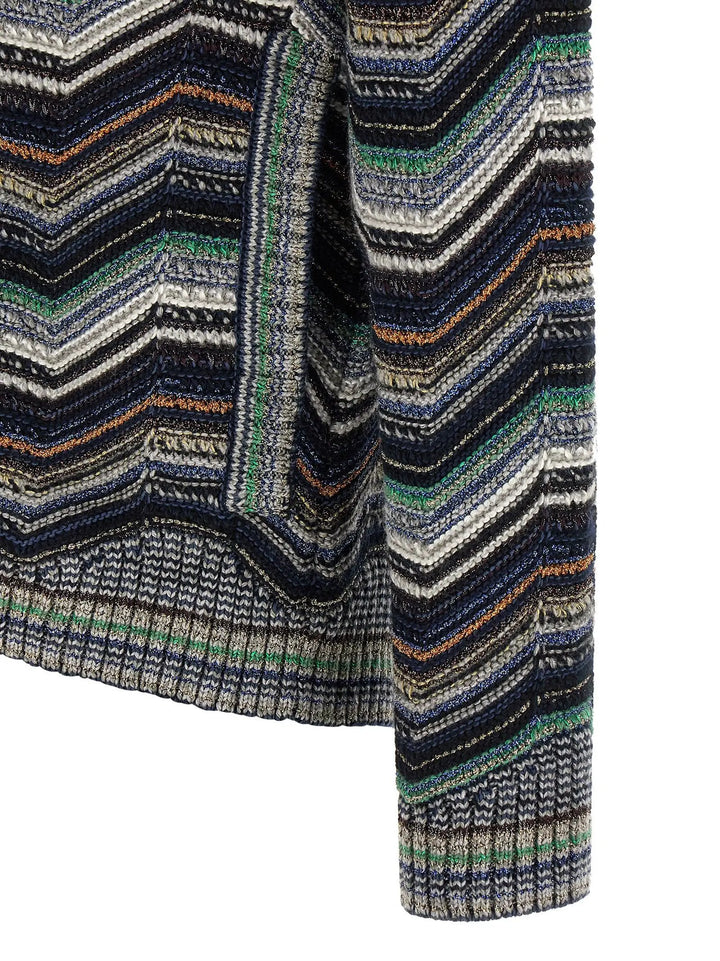 Missoni Sample Sale | Missoni Multicolor Wool Cardigan - | Designer outlet