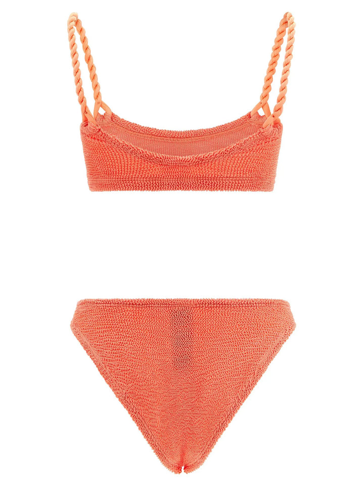 Hunza G Sample Sale | Hunza G Orange Polyamide Bikini - | Designer outlet