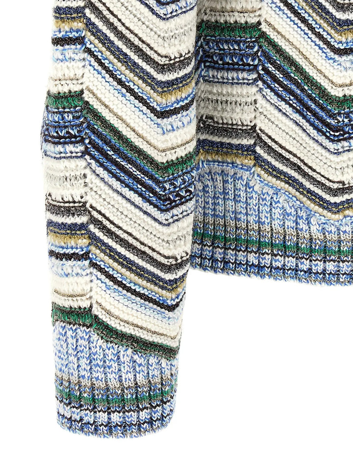 Missoni Sample Sale | Missoni Multicolor Wool Cardigan - | Designer outlet