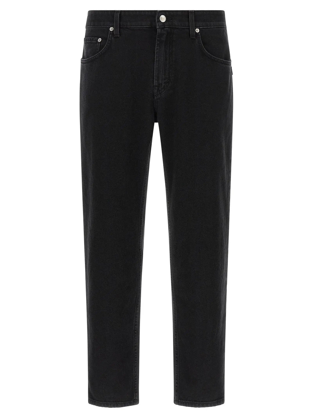 Department 5 Sample Sale | Department 5 Black Cotton Cropped Jeans - | Designer outlet