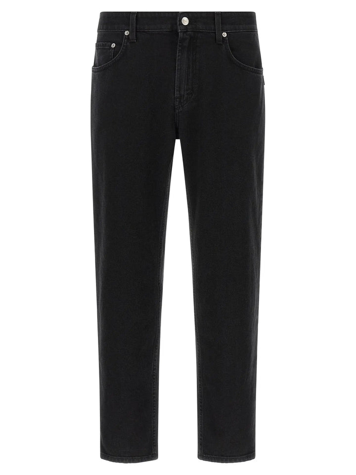 Department 5 Sample Sale | Department 5 Black Cotton Cropped Jeans - | Designer outlet