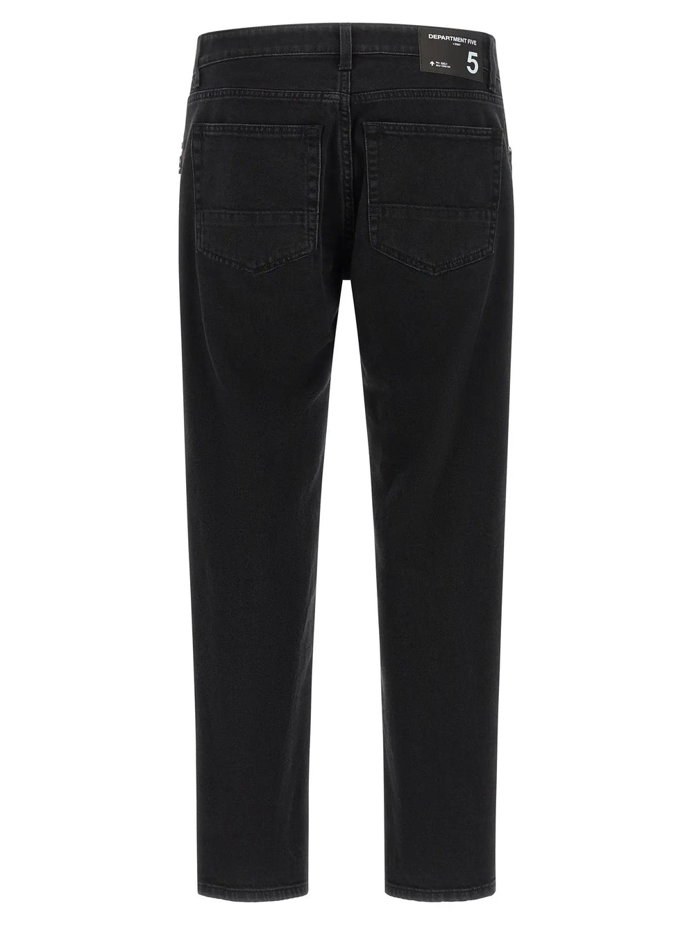 Department 5 Sample Sale | Department 5 Black Cotton Cropped Jeans - | Designer outlet