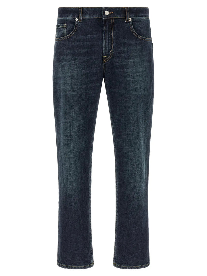Department 5 Sample Sale | Department 5 Blue Cotton Cropped Jeans - | Designer outlet