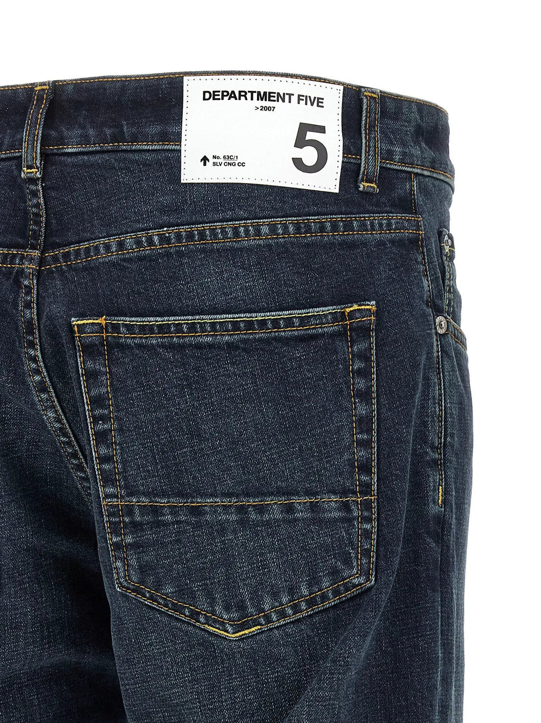 Department 5 Sample Sale | Department 5 Blue Cotton Cropped Jeans - | Designer outlet