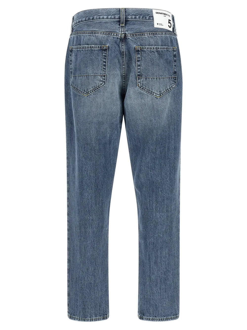 Department 5 Sample Sale | Department 5 Blue Cotton Tapered Jeans - | Designer outlet