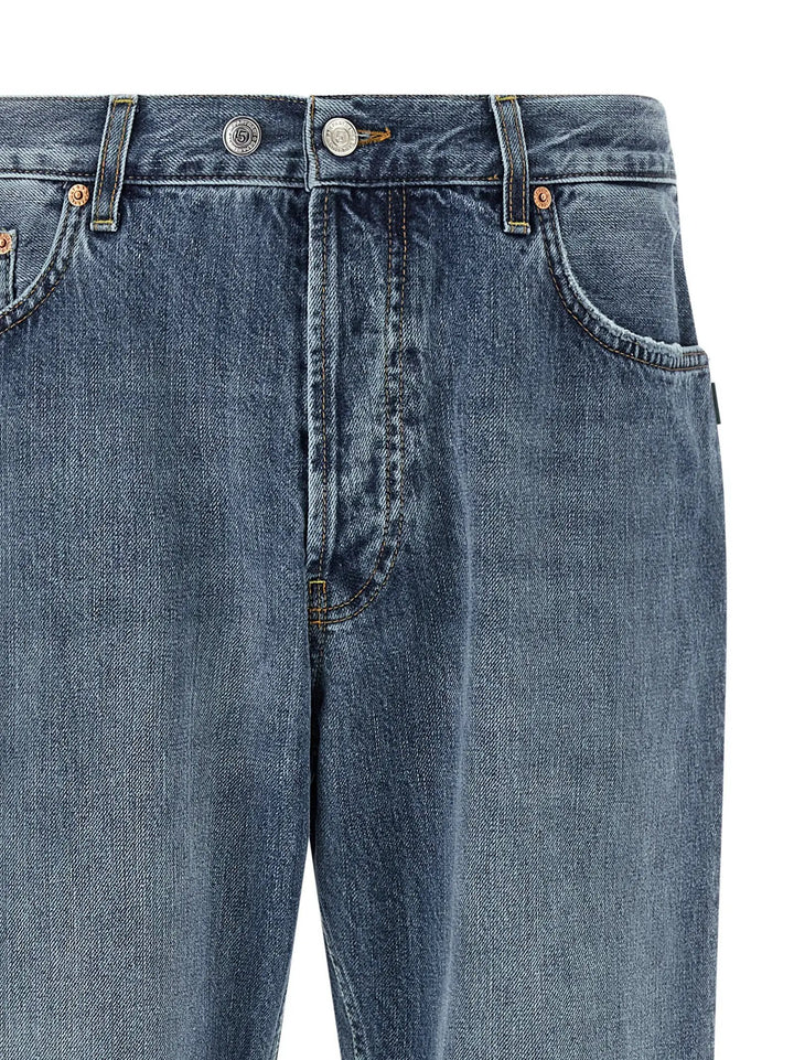 Department 5 Sample Sale | Department 5 Blue Cotton Tapered Jeans - | Designer outlet