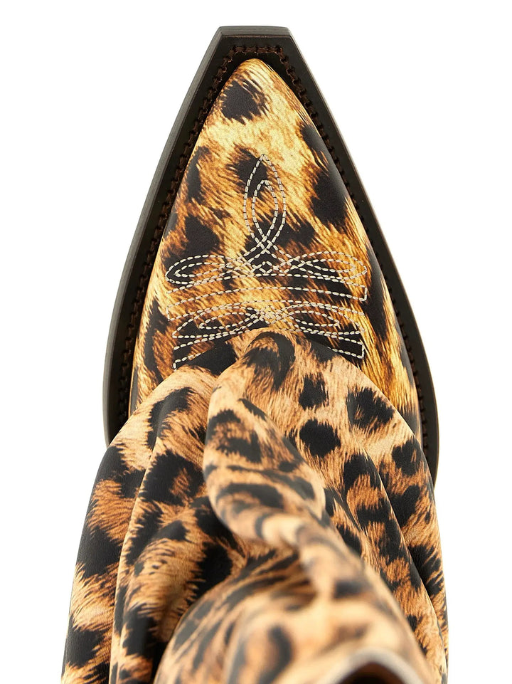 R13 Sample Sale | R13 Brown Cowhide Chelsea Boots - | Designer outlet