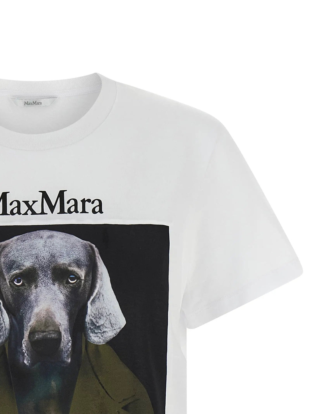 Max Mara Sample Sale | Max Mara White Cotton T-Shirt - | Designer outlet