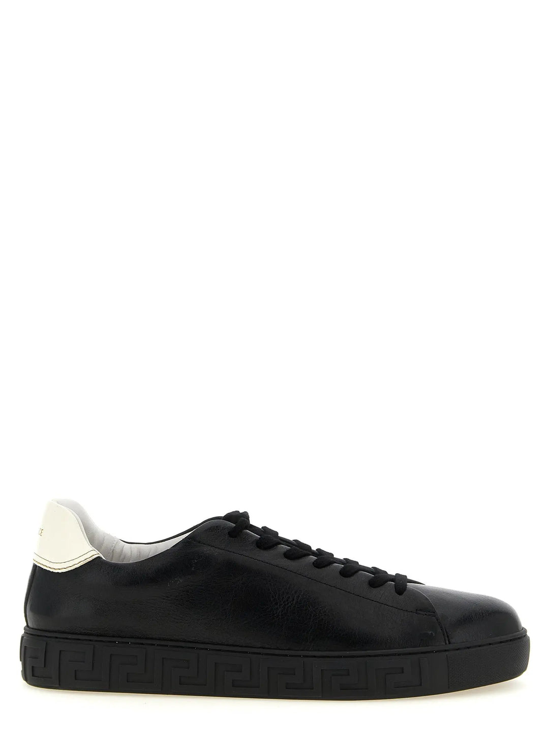 Versace Sample Sale | Versace Bicolor Calfskin Low Top Sneakers - | Designer outlet